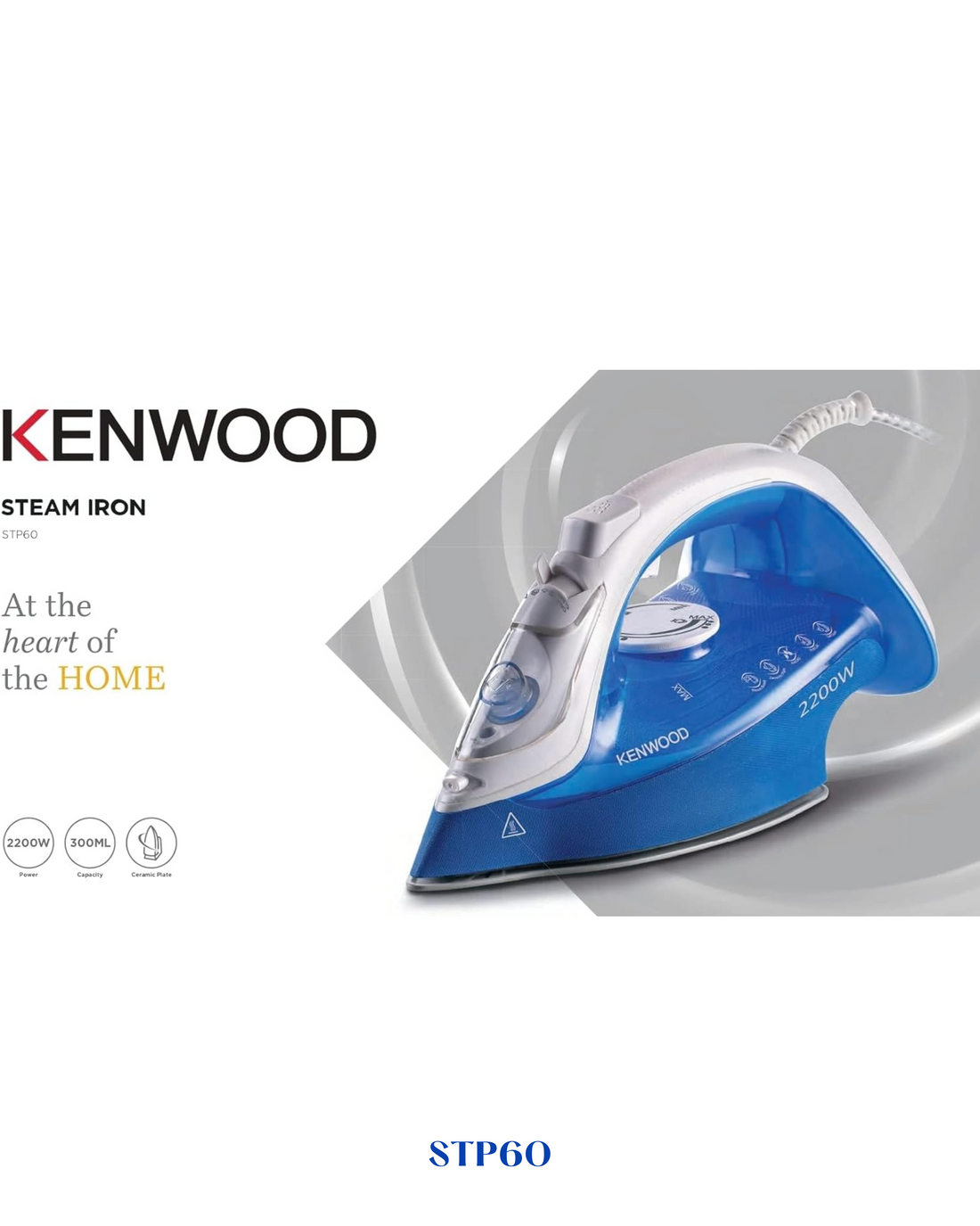 KENWOOD STEAM IRON 2200W
