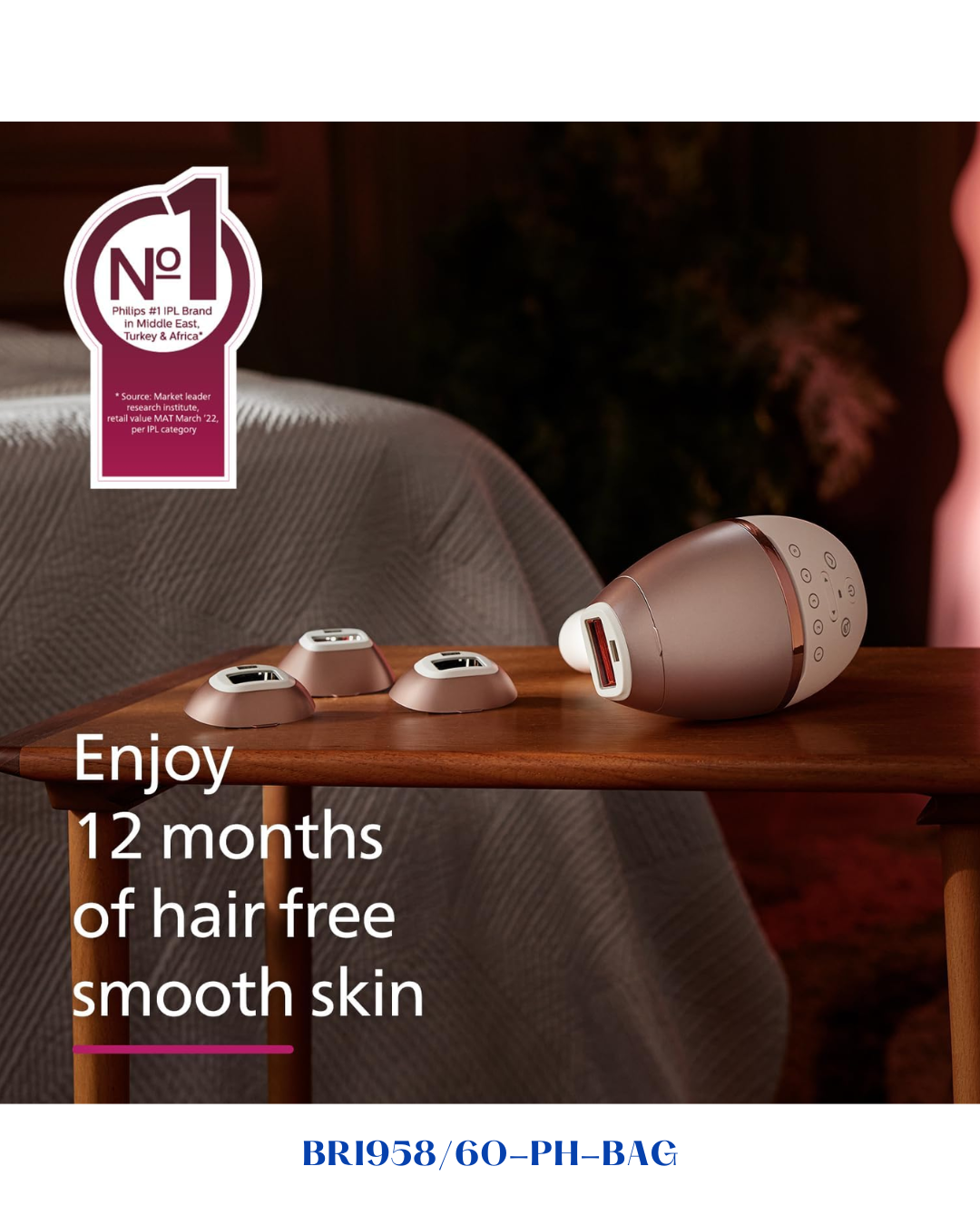 PHILIPS LUMEA IPL HAIR REMOVAL 9000 SERIES WITH SENSEIQ