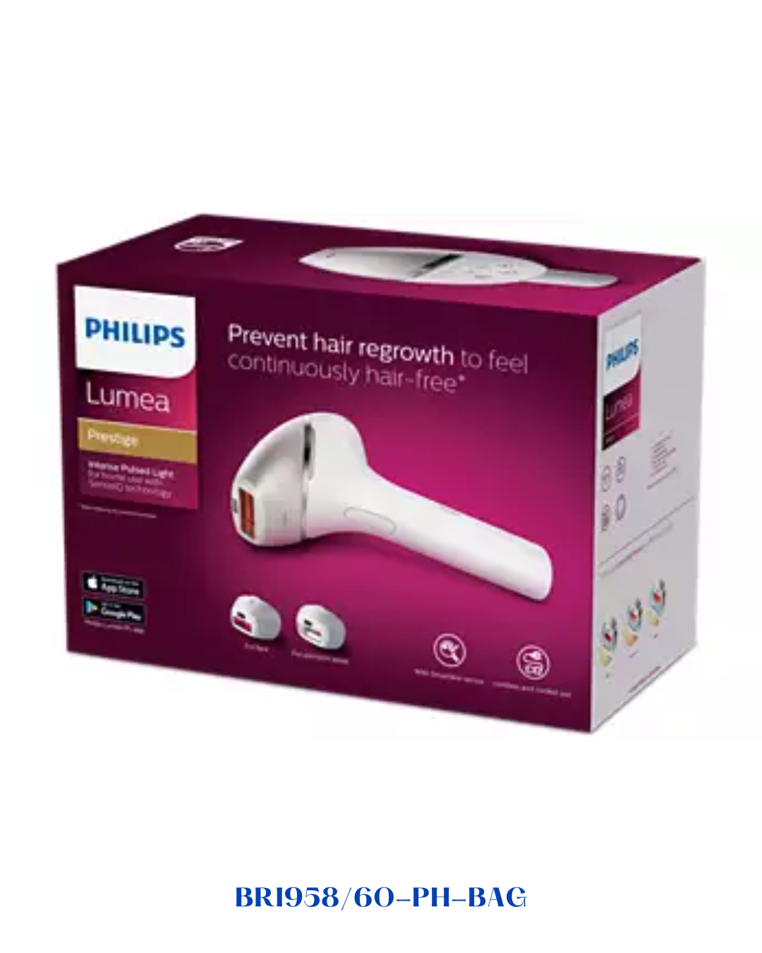 PHILIPS LUMEA IPL HAIR REMOVAL 9000 SERIES WITH SENSEIQ
