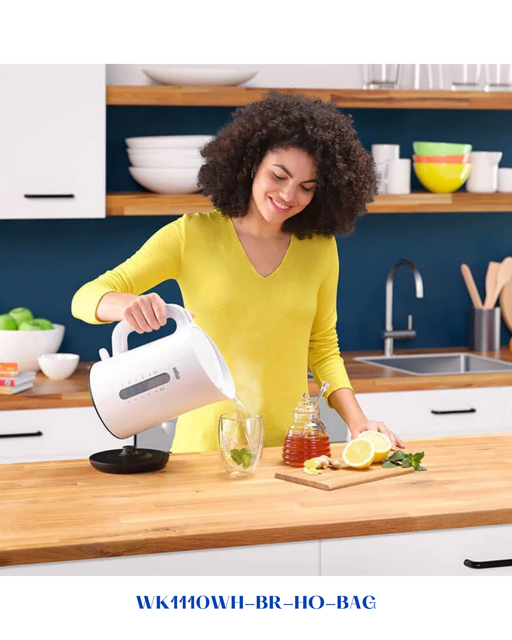 BRAUN BREAKFAST1 WATER KETTLE