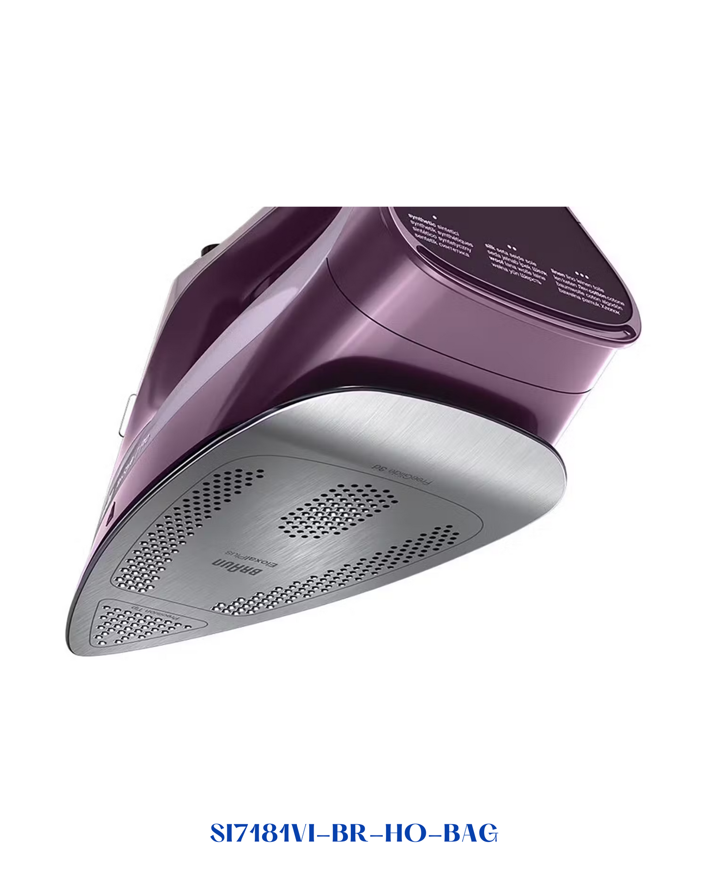 BRAUN TEXSTYLE 7 PRO STEAM IRON  VIOLET 3100W