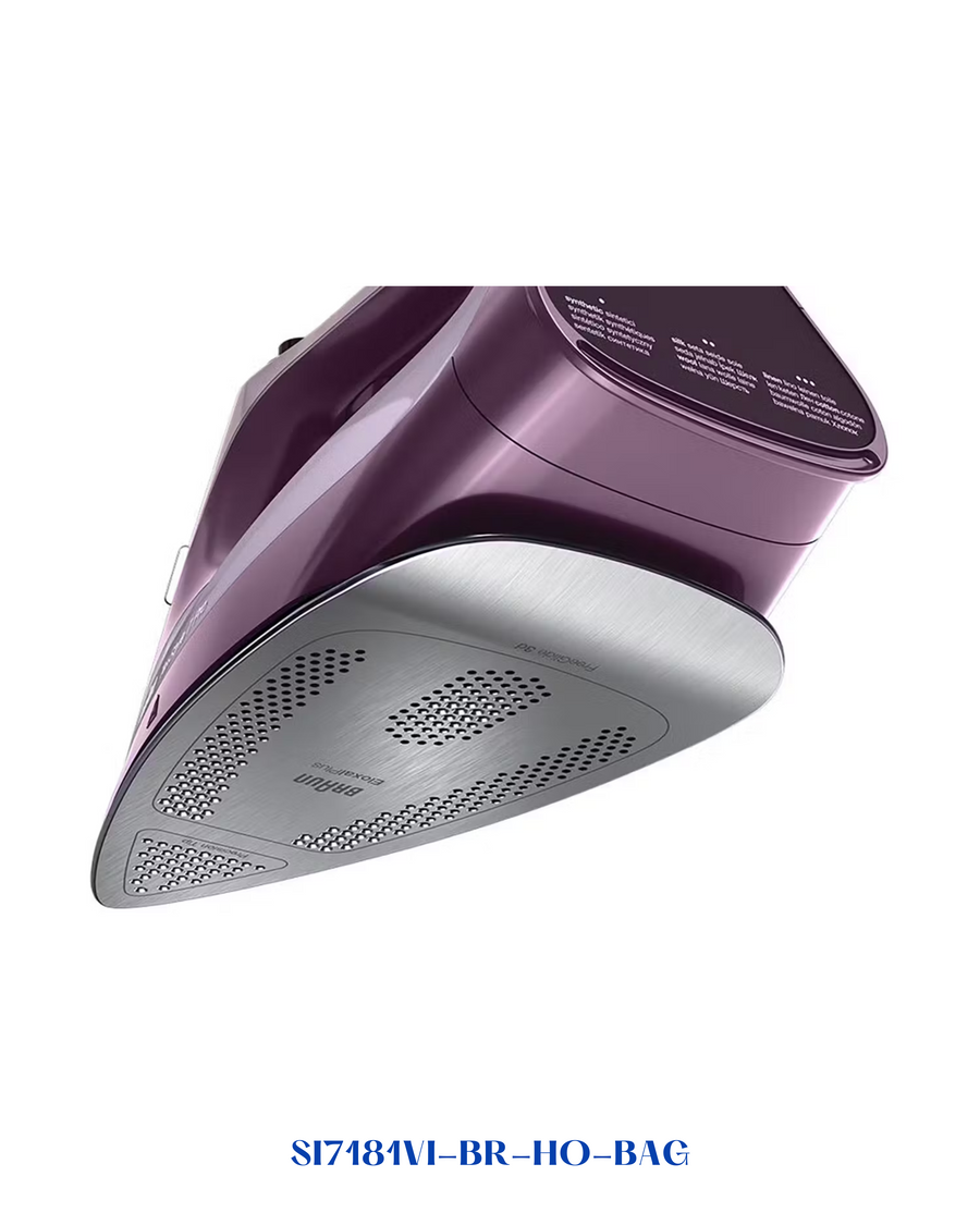 BRAUN TEXSTYLE 7 PRO STEAM IRON  VIOLET 3100W