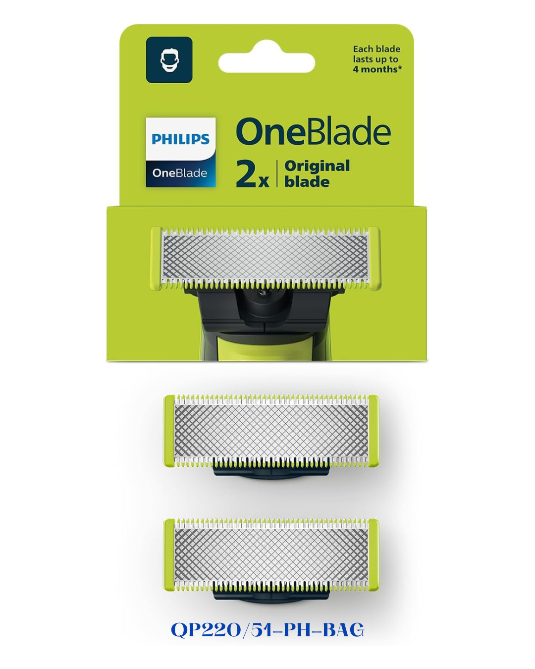 PHILIPS ONEBLADE REPLACEMENT BLADE 2PCS