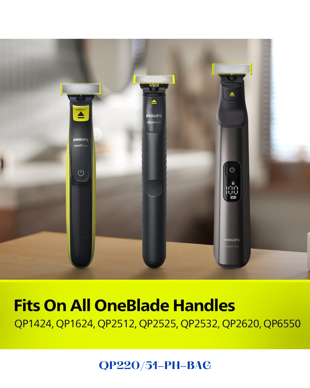 PHILIPS ONEBLADE REPLACEMENT BLADE 2PCS