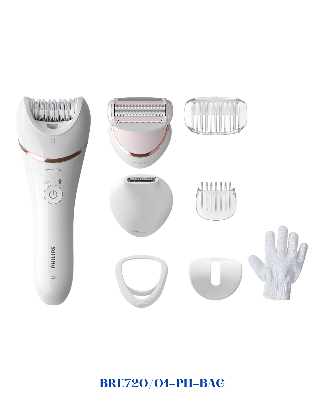 PHILIPS EPILATOR SERIES 8000 WET & DRY EPILATOR