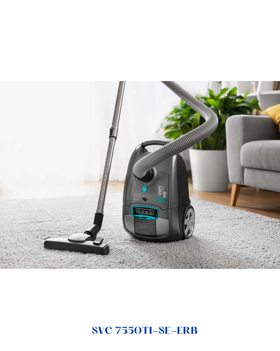 SENCOR BAGGED VACUUM CLEANER 750W 3.5L