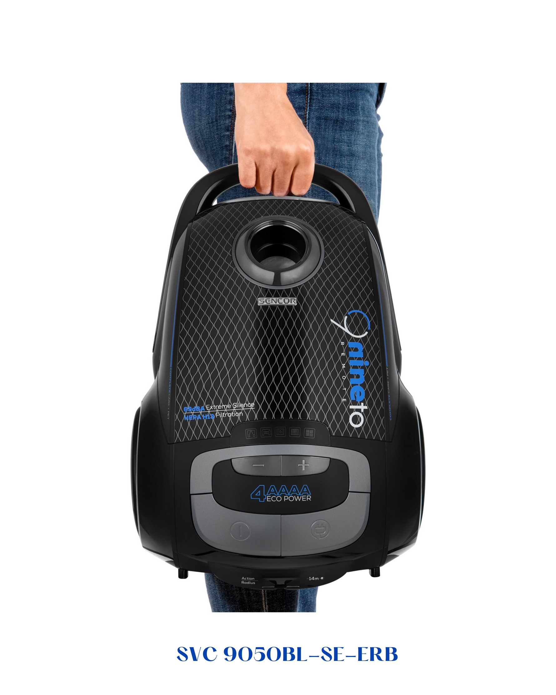 SENCOR BAGGED VACUUM CLEANER 800W 4L