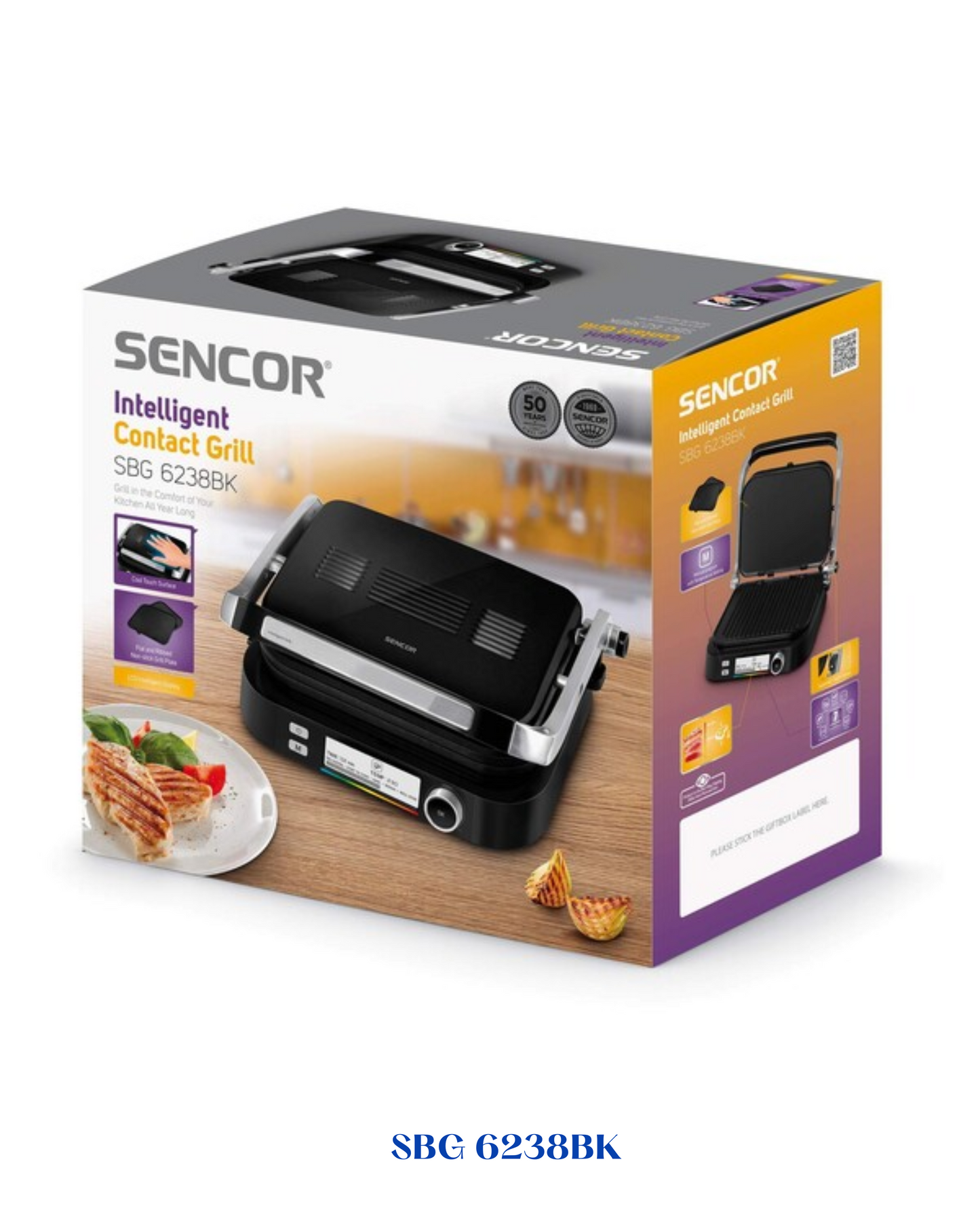 SENCOR INTELLIGENT CONTACT GRILL-2100W
