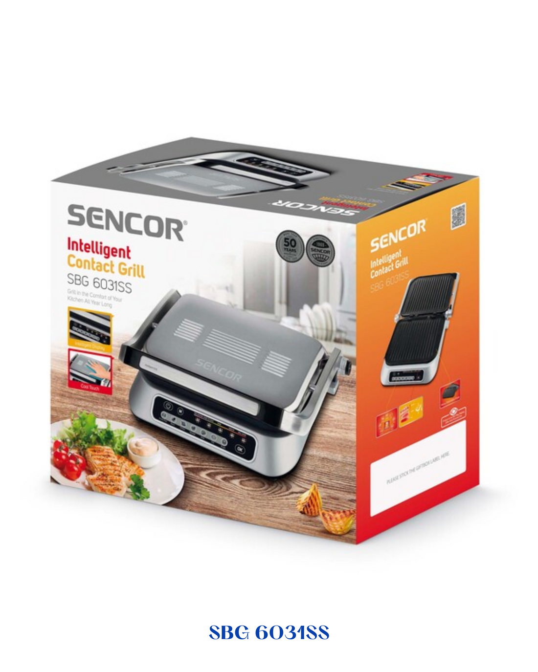 SENCOR INTELLIGENT CONTACT GRILL 2100W