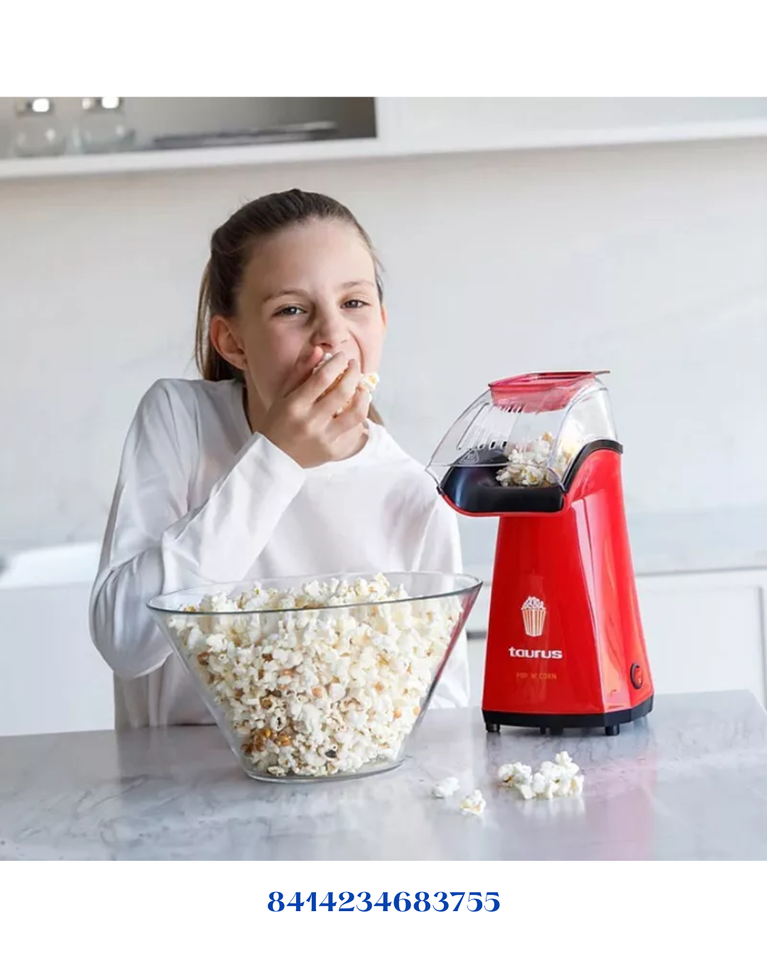 TAURUS POP'N'CORN POPCORN MAKER-1100W