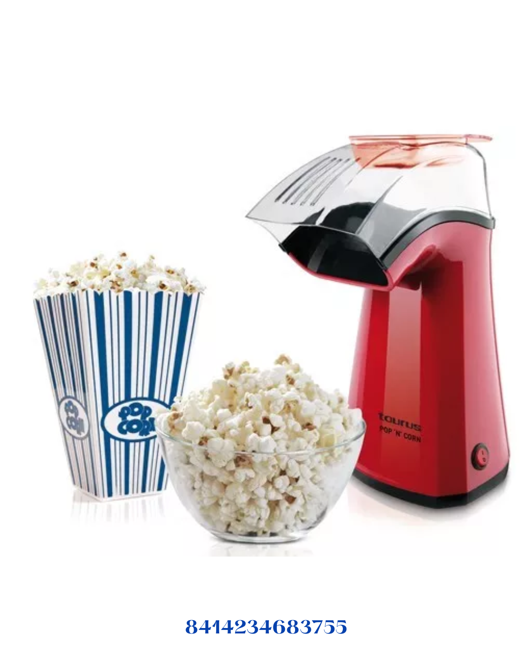 TAURUS POP'N'CORN POPCORN MAKER-1100W