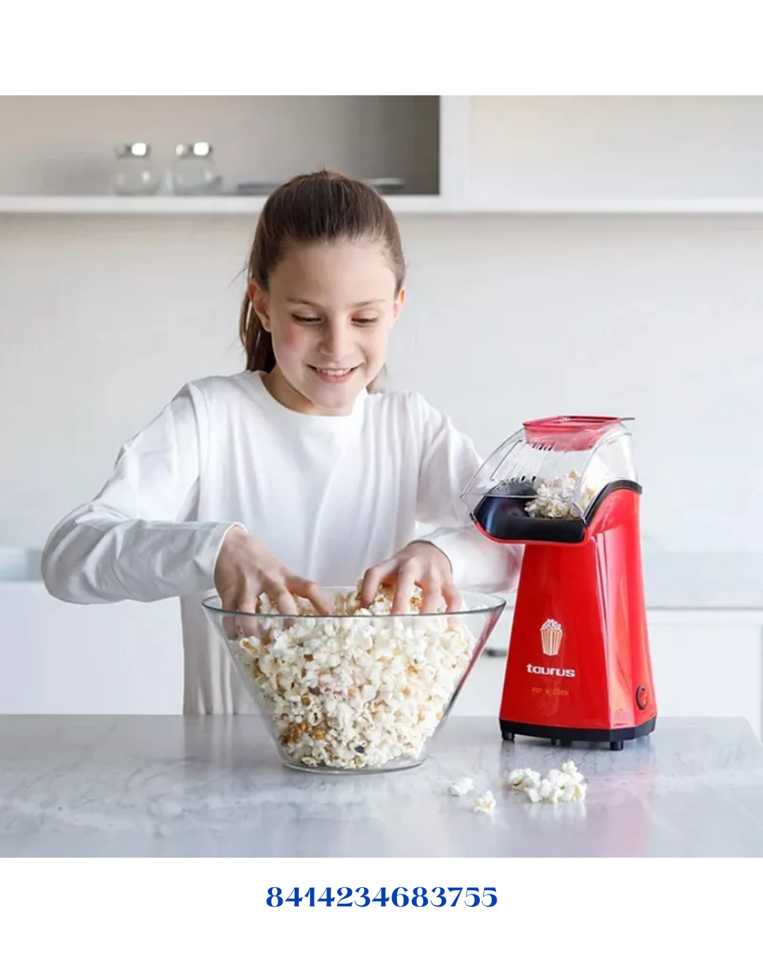 TAURUS POP'N'CORN POPCORN MAKER-1100W