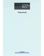 TAURUS INCEPTION DIGITAL BATHROOM SCALE 180 KG