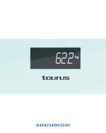 TAURUS INCEPTION DIGITAL BATHROOM SCALE 180 KG