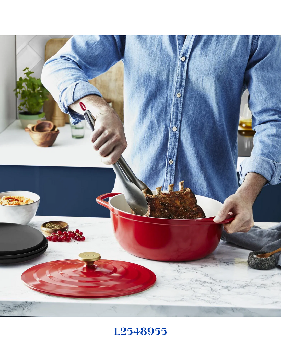 TEFAL AIR OVAL STEWPOT 30X23CM