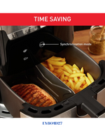 TEFAL EASY FRY & GRILL XXL INOX-6.5 L-1830W-قلاية تيفال الهوائية