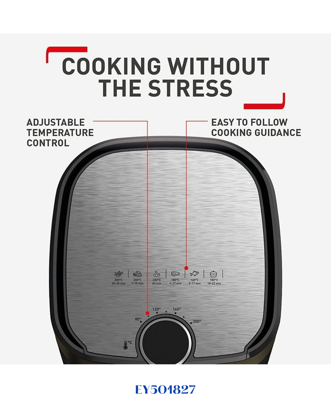 TEFAL EASYFRY & GRILL 2IN1 CLASSIC 4.2L-1550W-قلاية هوائية تيفال-