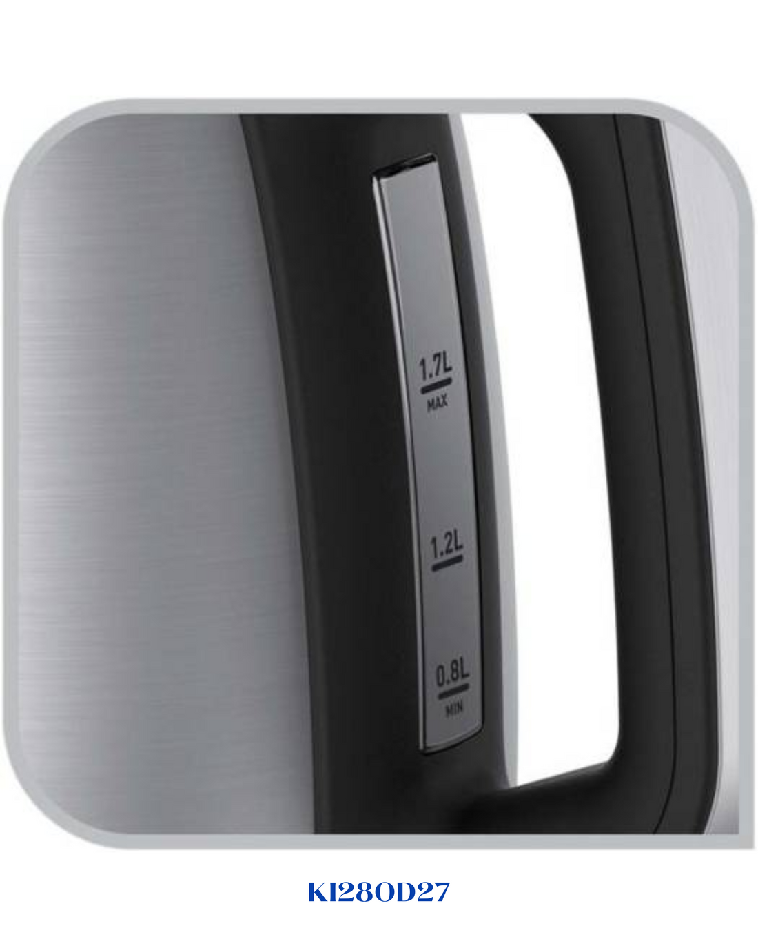 TEFAL ELEMENT STAINLESS STEEL KETTLE 1.7L