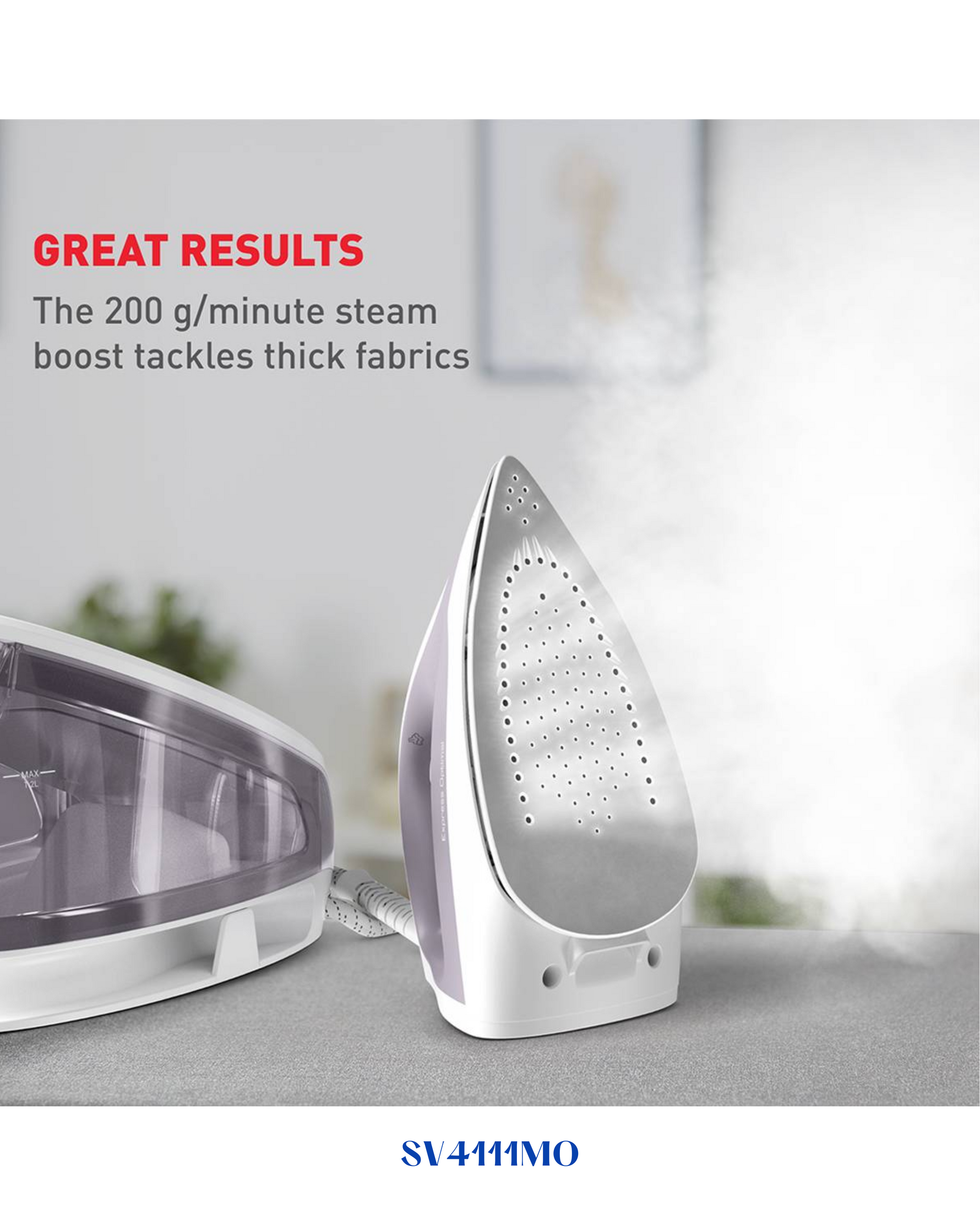 TEFAL EXPRESS OPTIMAL STEAM GENERATOR IRON 2200W 1.2L