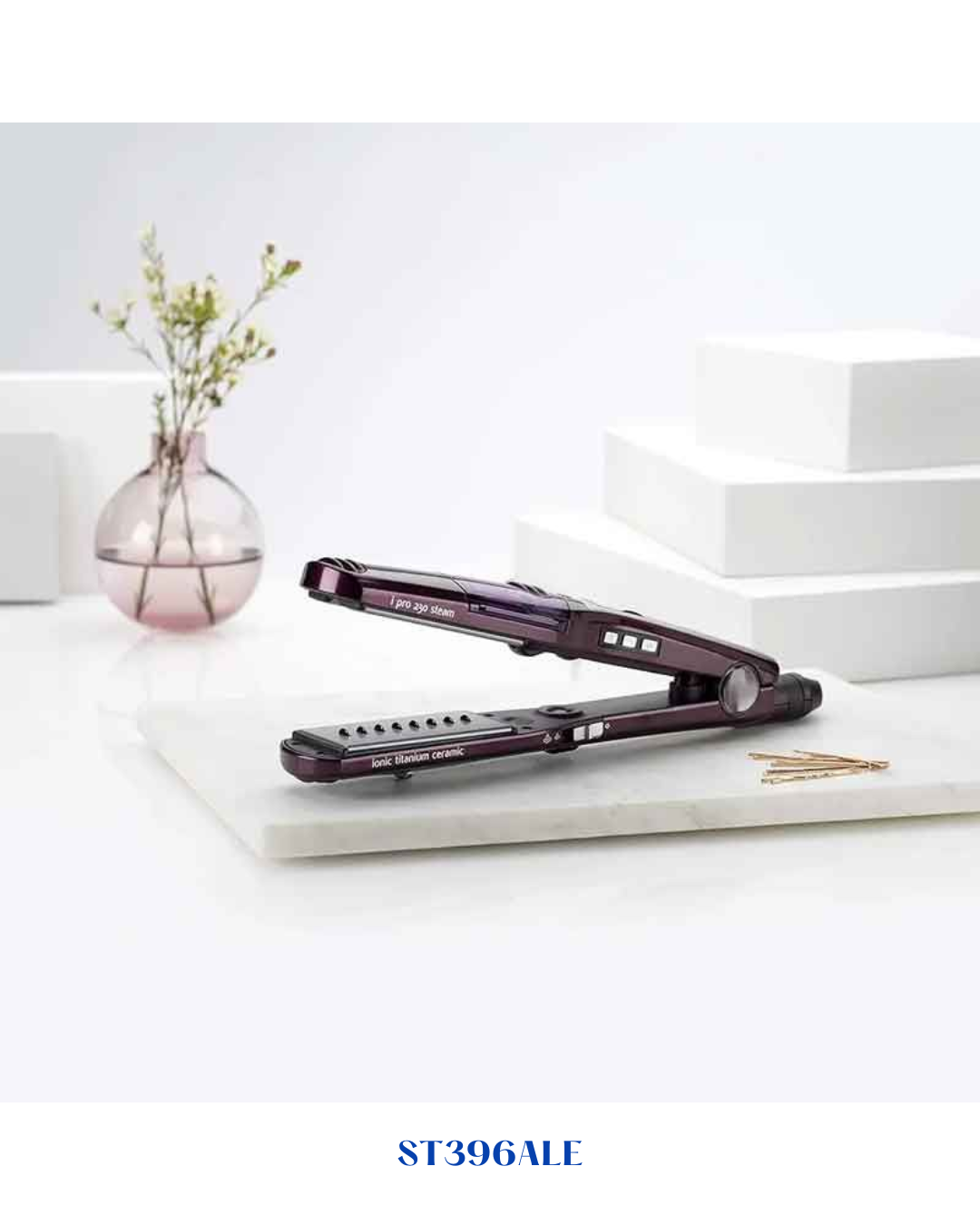 BABYLISS I-PRO 230 STEAM HAIR STRAIGHTENER WITH MINI STRAIGHTENER