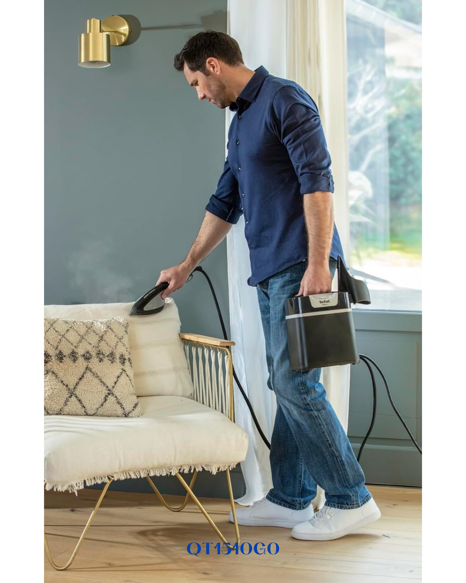 TEFAL IXEO+ ALL-IN-1 IRON  STEAMER -2980W