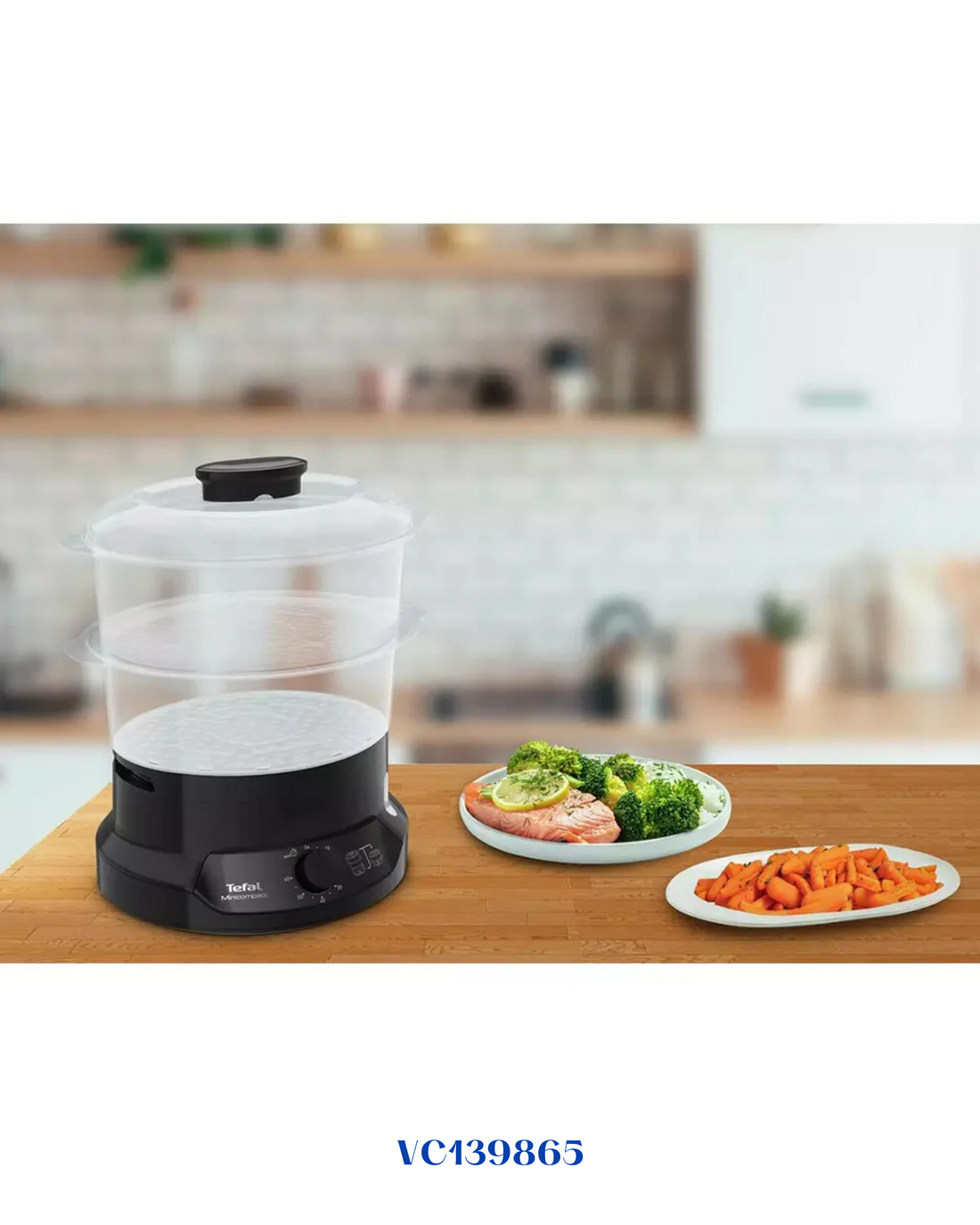 TEFAL MINICOMPACT STEAM COOKER 800W- جهاز طبخ بالبخار