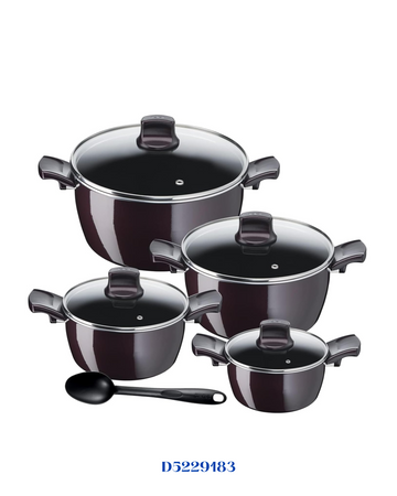 TEFAL RESIST INTENSE 9 PC SET STEWPOTS - سيت تيفال فرنسي