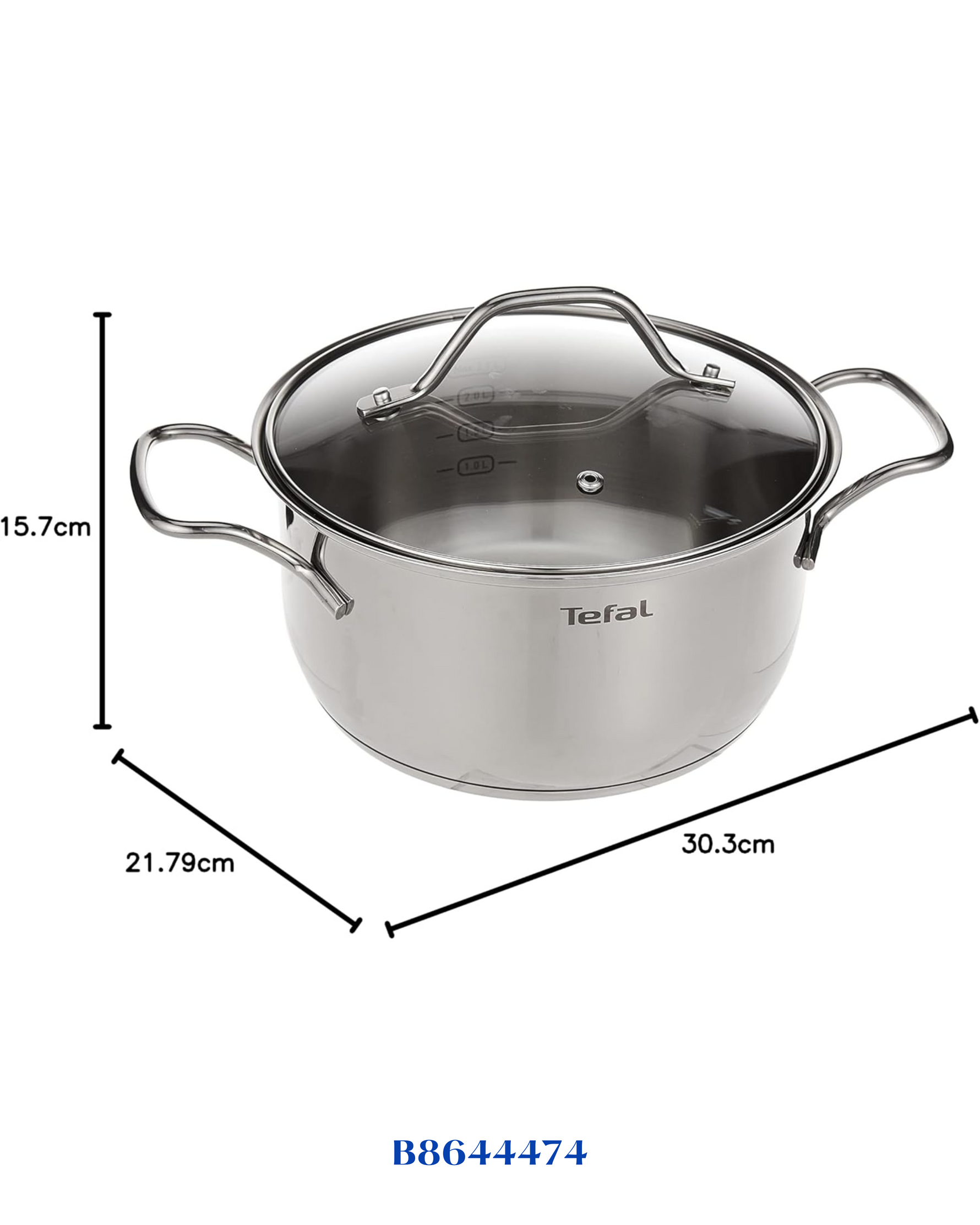 TEFAL STAINLESS STEEL 20CM