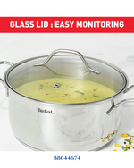 TEFAL STAINLESS STEEL 24CM