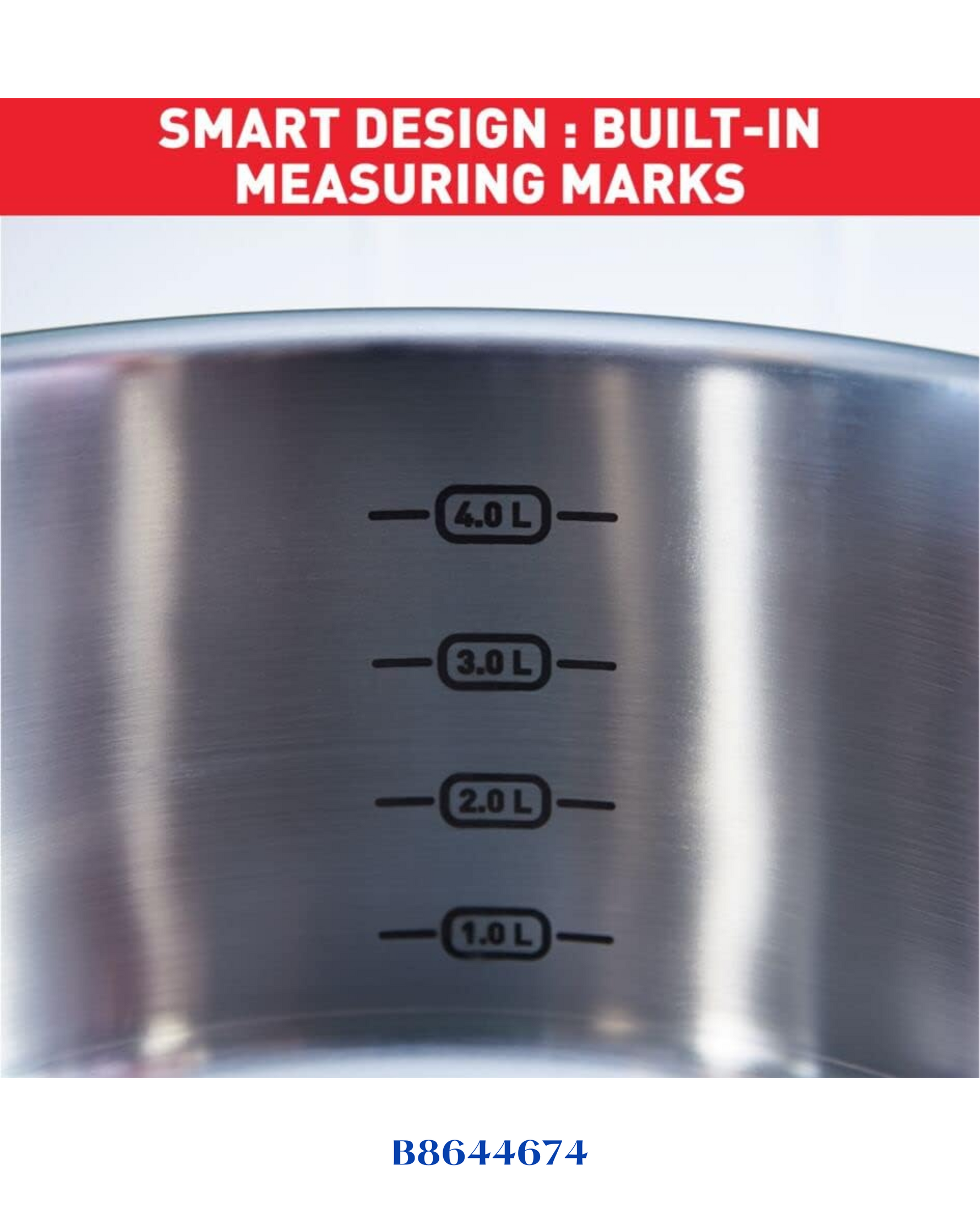 TEFAL STAINLESS STEEL 24CM