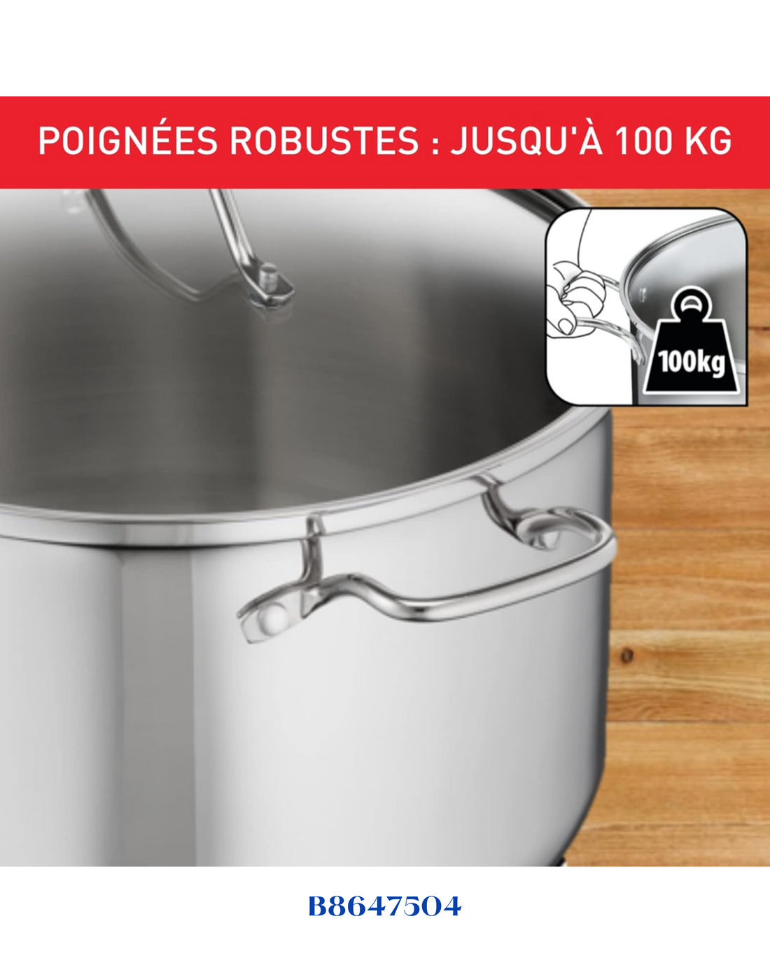 TEFAL STAINLESS STEEL 36CM