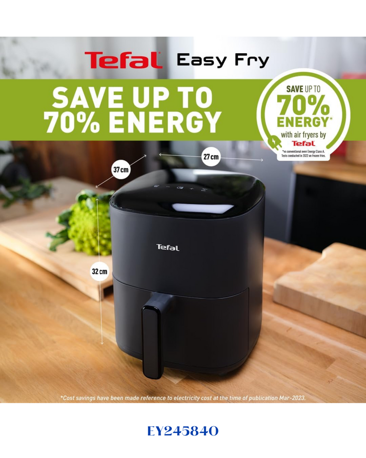 TEFAL EASY FRY MAX 5L BLACK-1550W