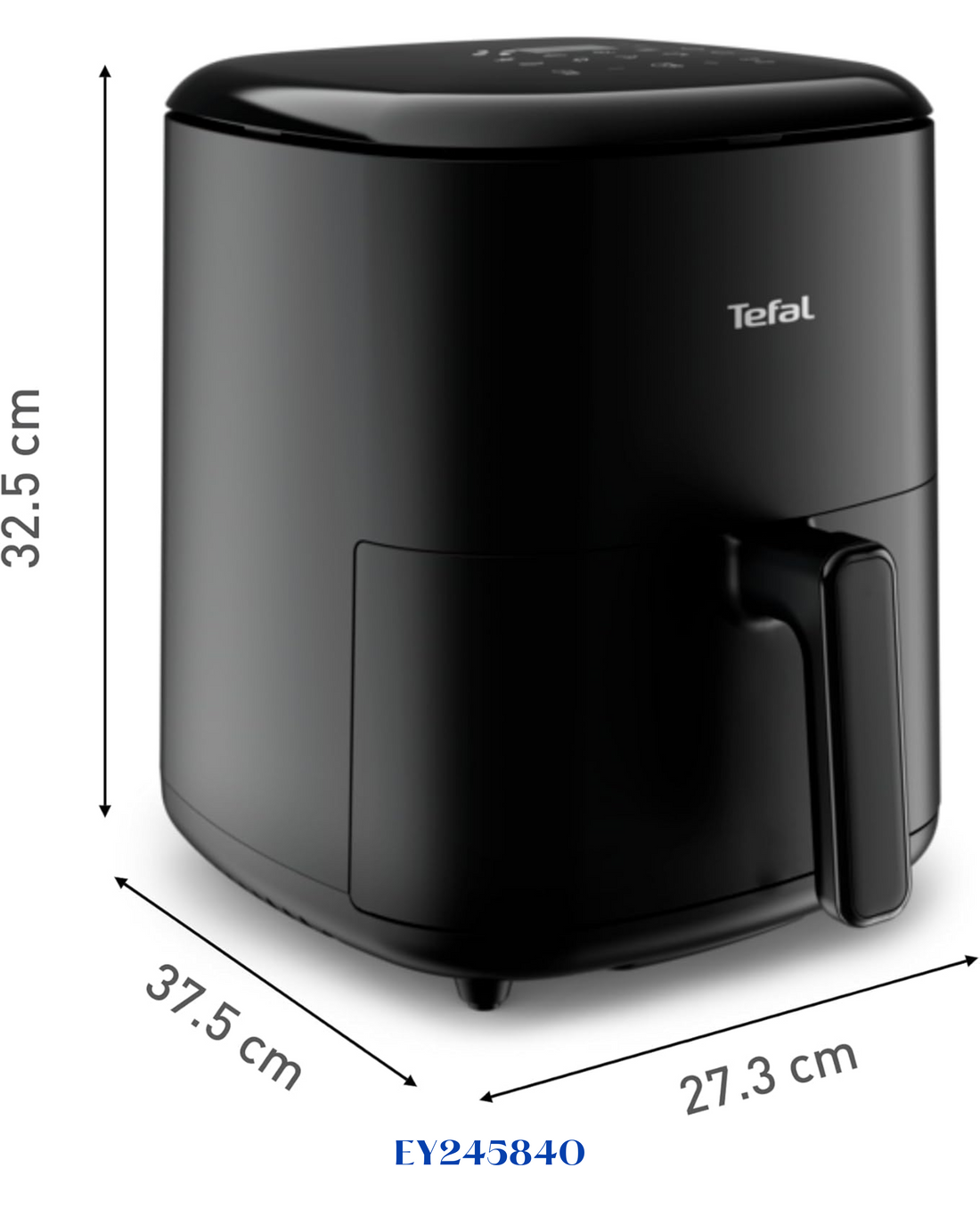 TEFAL EASY FRY MAX 5L BLACK-1550W