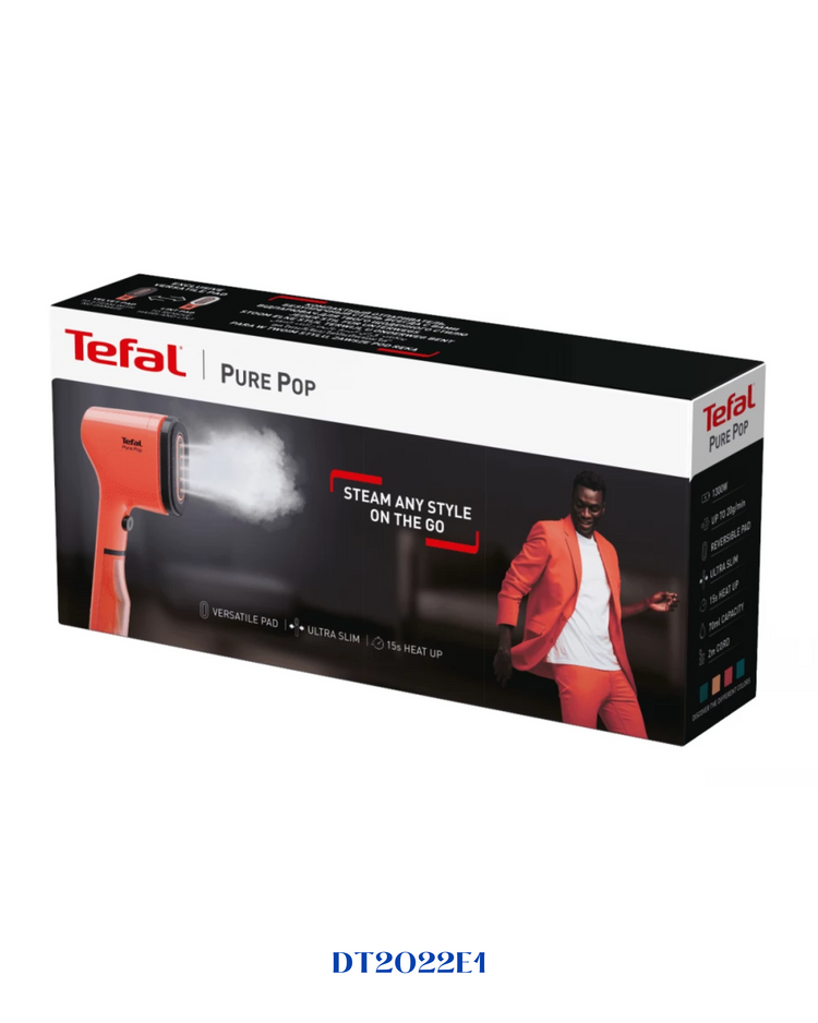 TEFAL PURE POP GARMENT STEAMER 1300W-70ML