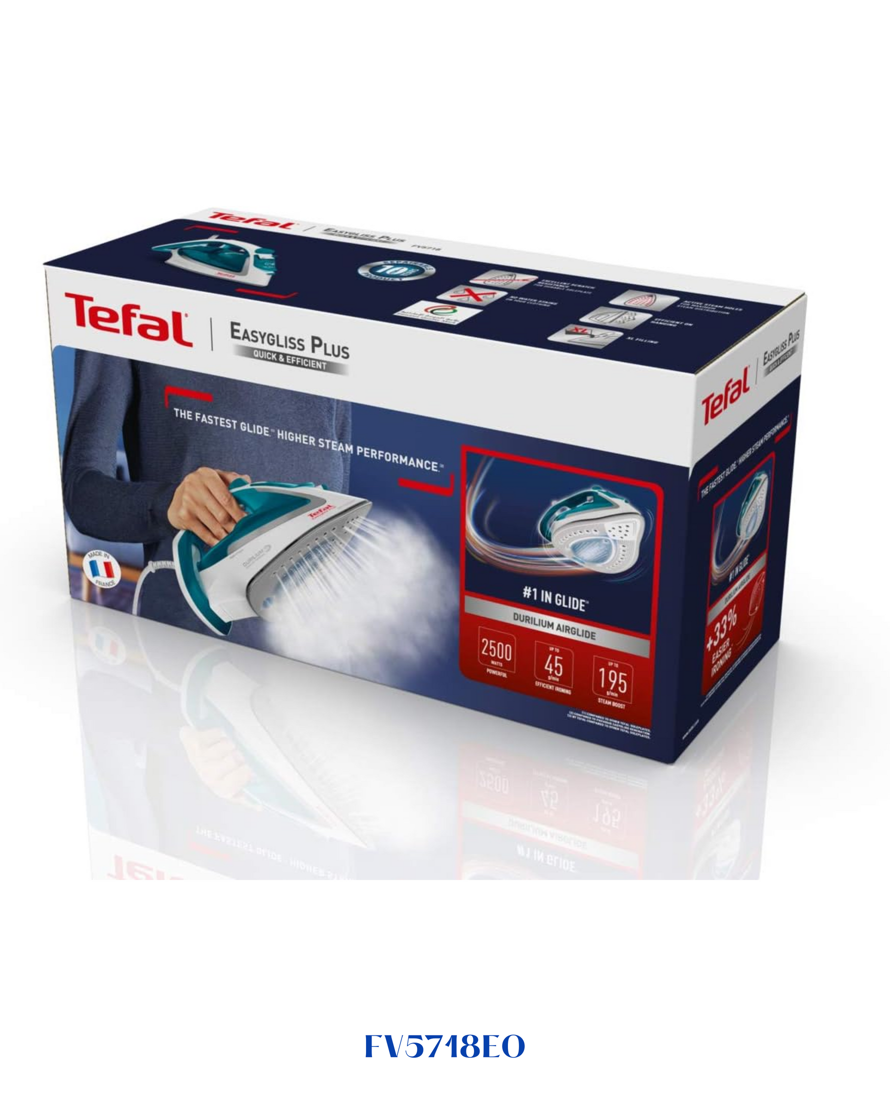 TEFAL EASYGLISS PLUS STEAM IRON 2500W-270ML​
