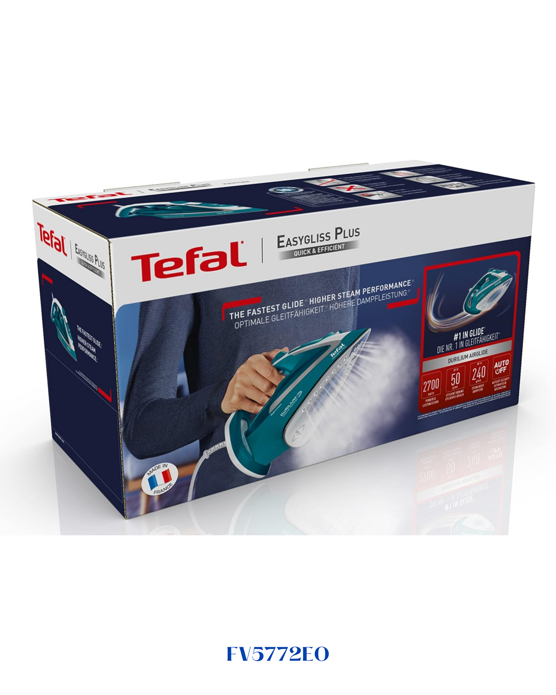 TEFAL EASYGLISS PLUS STEAM IRON 2700W-270ML​