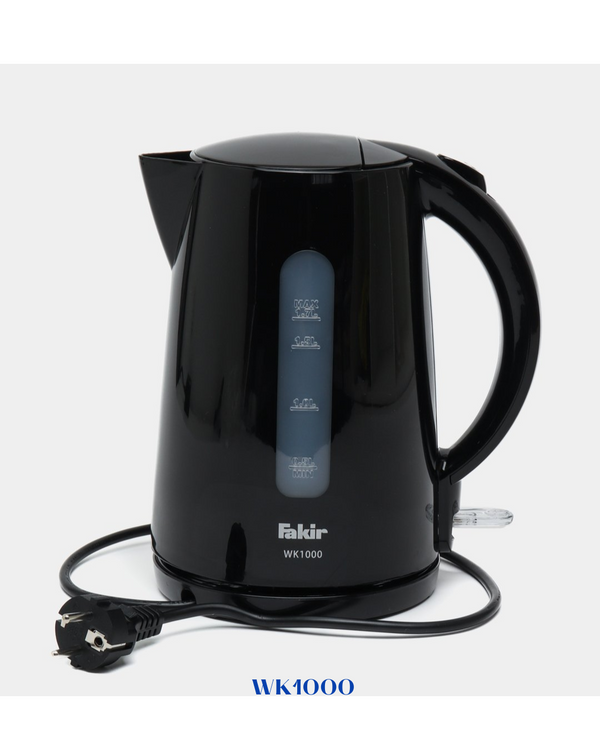 FAKIR ELECTRIC KETTLE BLACK – 2200W – 1.7L​