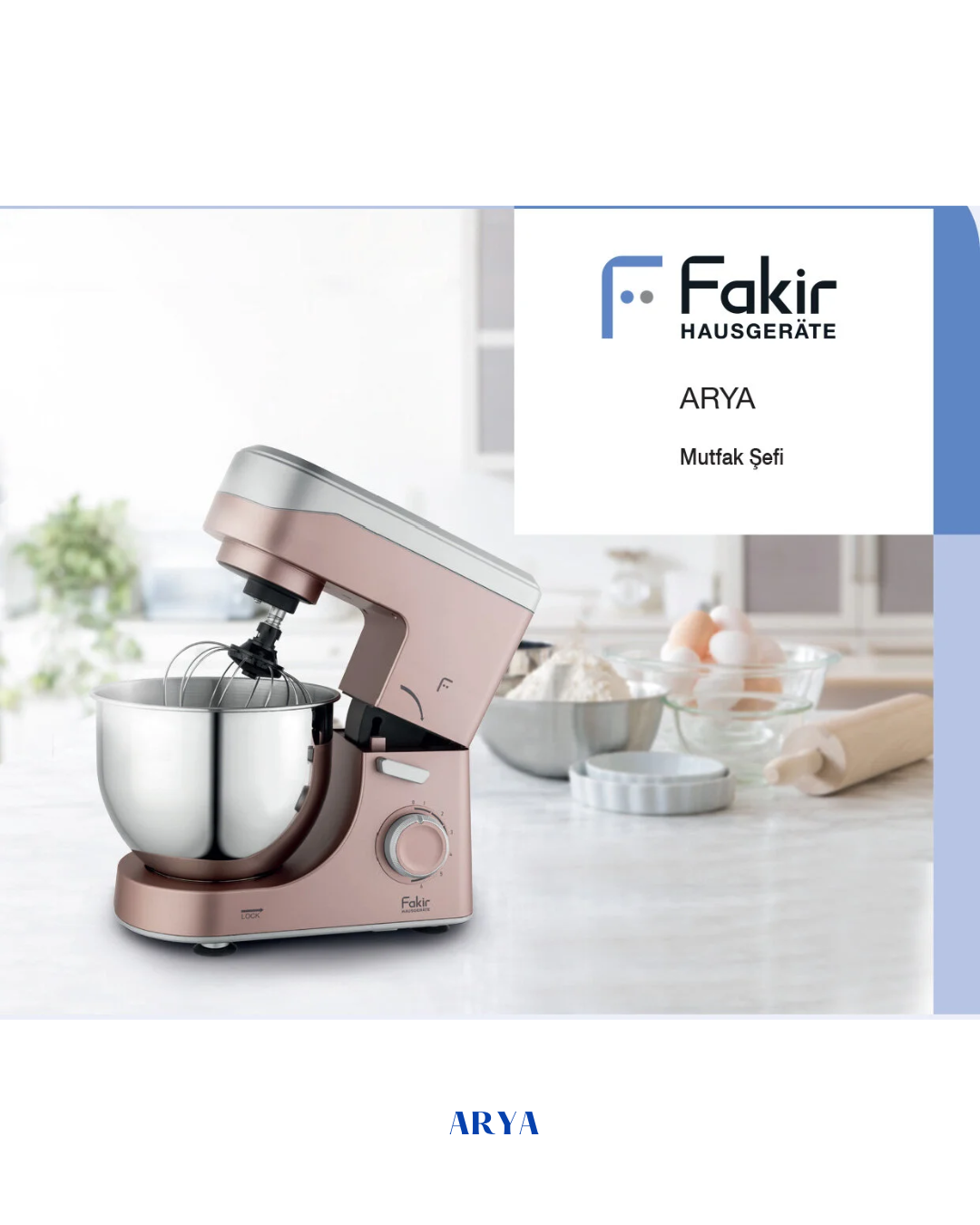 FAKIR  ARYA KITCHEN CHEF / STAND MIXER ROSIE 1500W-5L