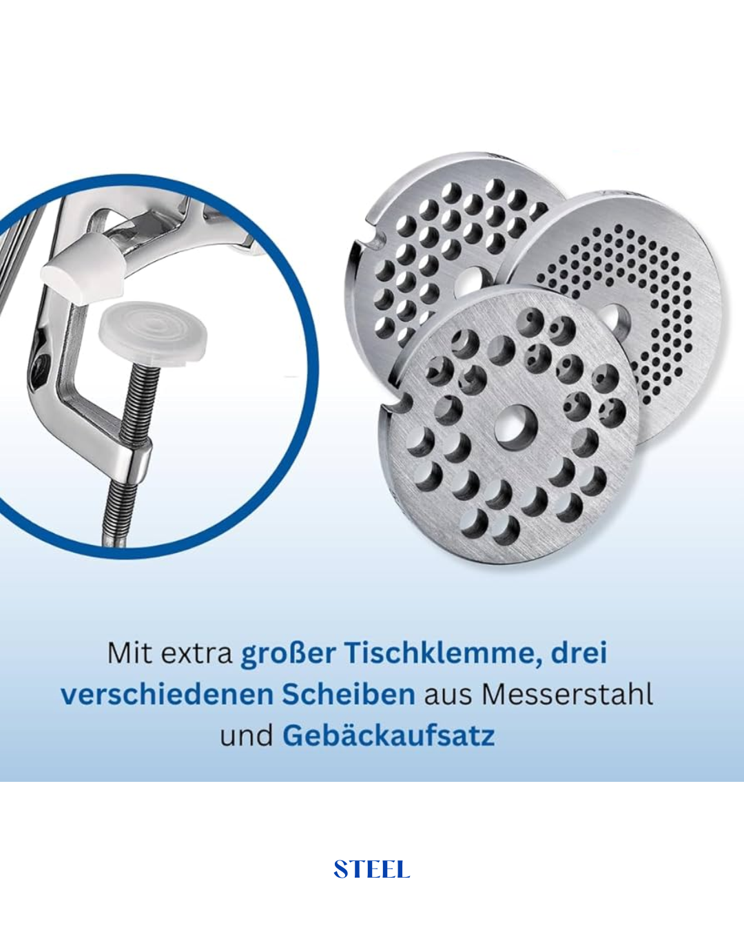 FAKIR STEEL PROOF MEAT GRINDER 1800W