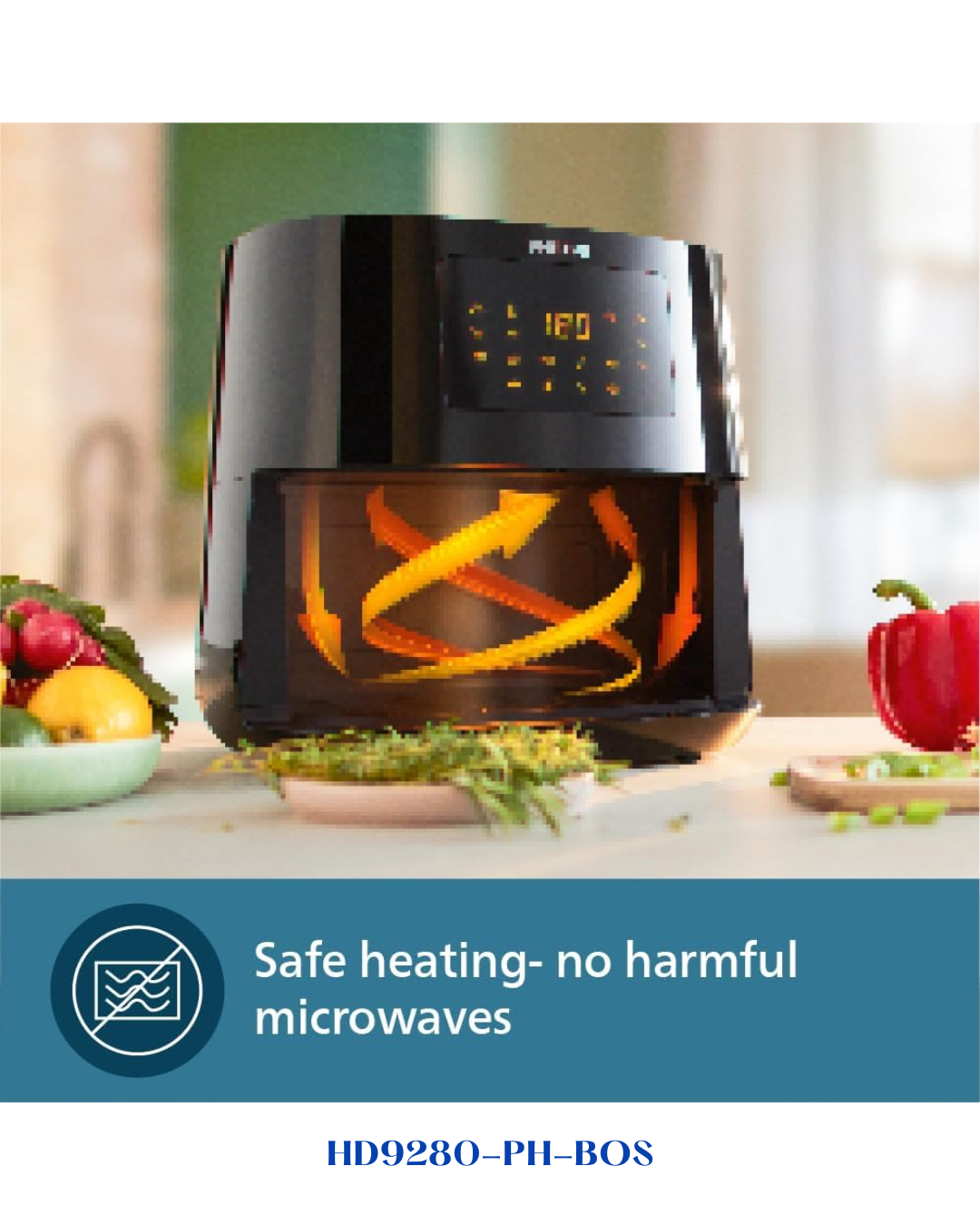 PHILIPS ESSENTIAL AIRFRYER XL 2000W 6.2L​