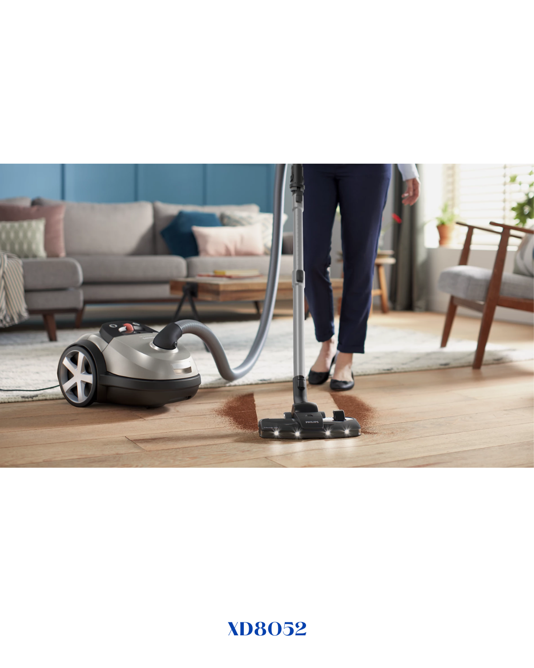 PHILIPS PERFORMER LED 8000 SERIES BAGGED VACUUM CLEANER 2200W​
