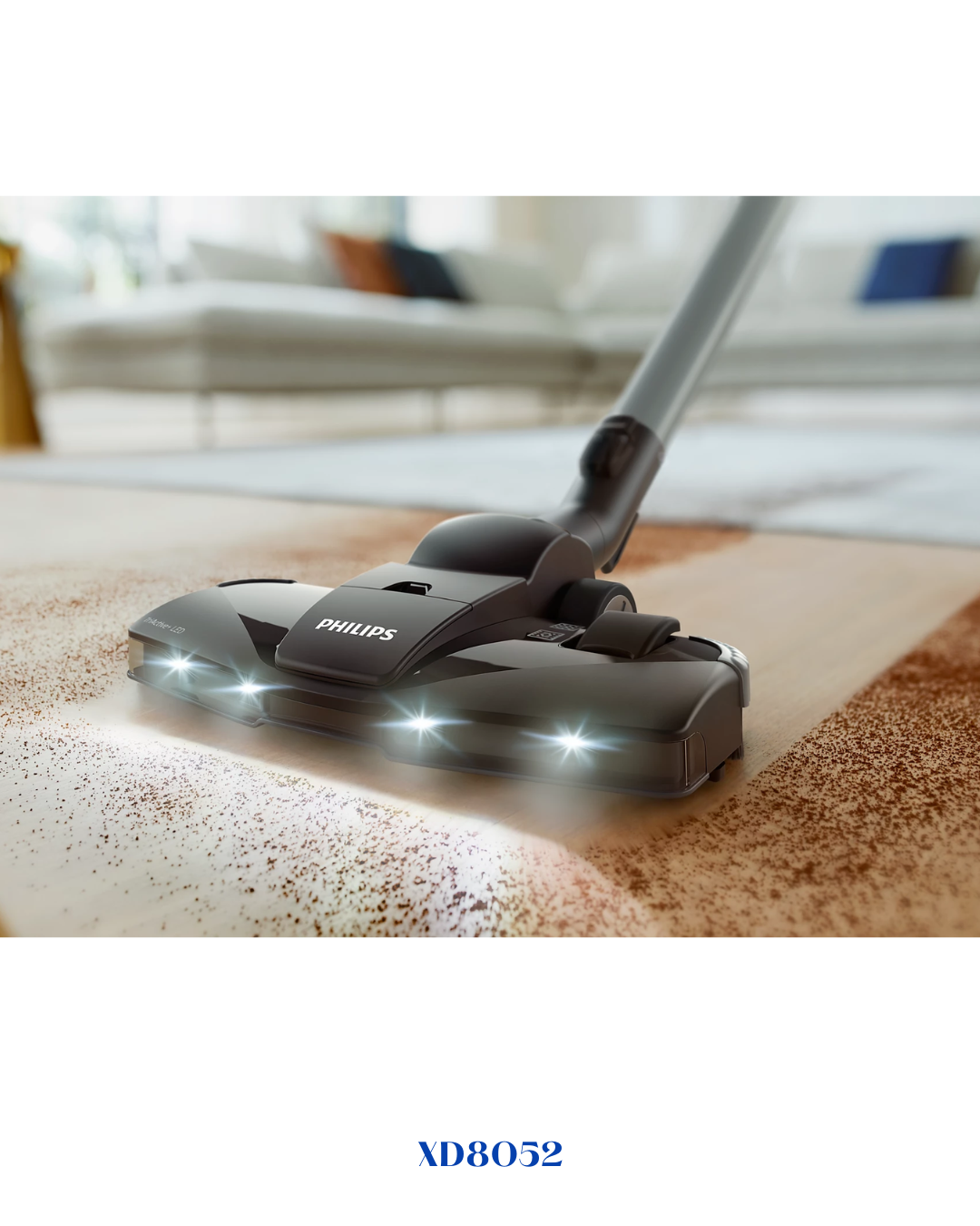 PHILIPS PERFORMER LED 8000 SERIES BAGGED VACUUM CLEANER 2200W