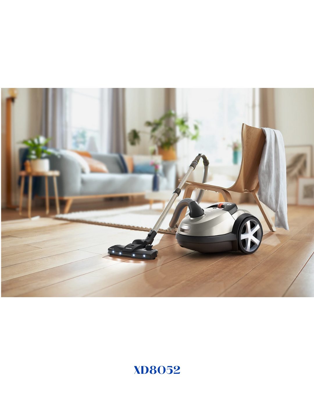PHILIPS PERFORMER LED 8000 SERIES BAGGED VACUUM CLEANER 2200W