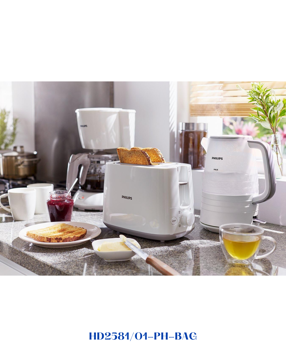 PHILIPS DAILY COLLECTION TOASTER  – 830W