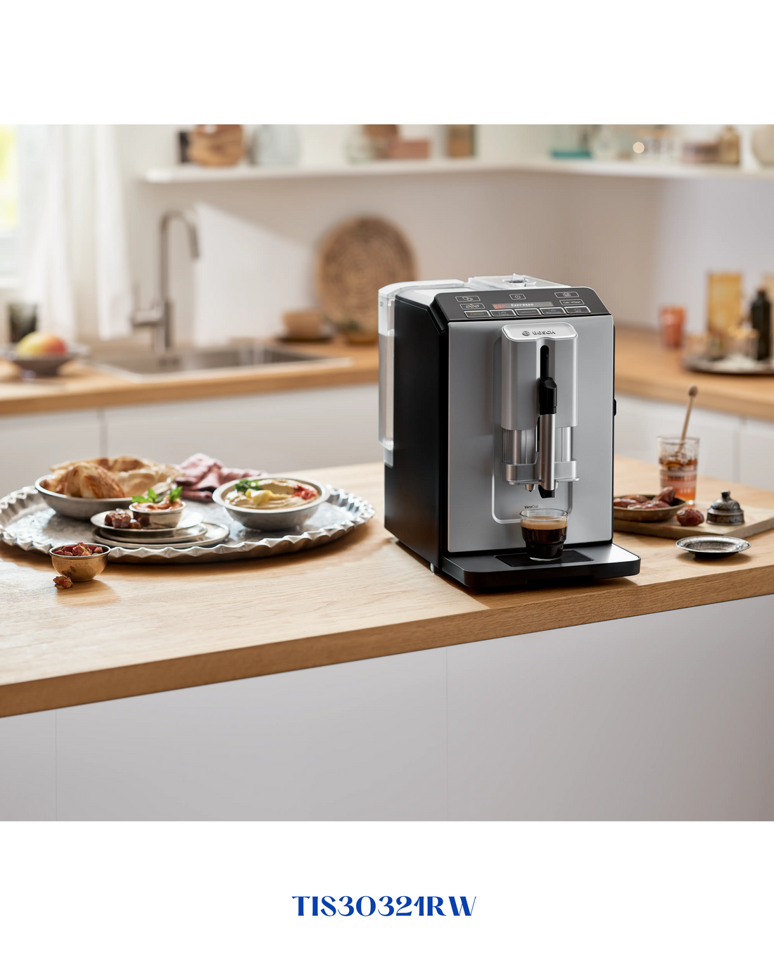 BOSCH  COFFEE MACHINE  15 BAR-5 BEVERAGE- ماكينة قهوة بوش