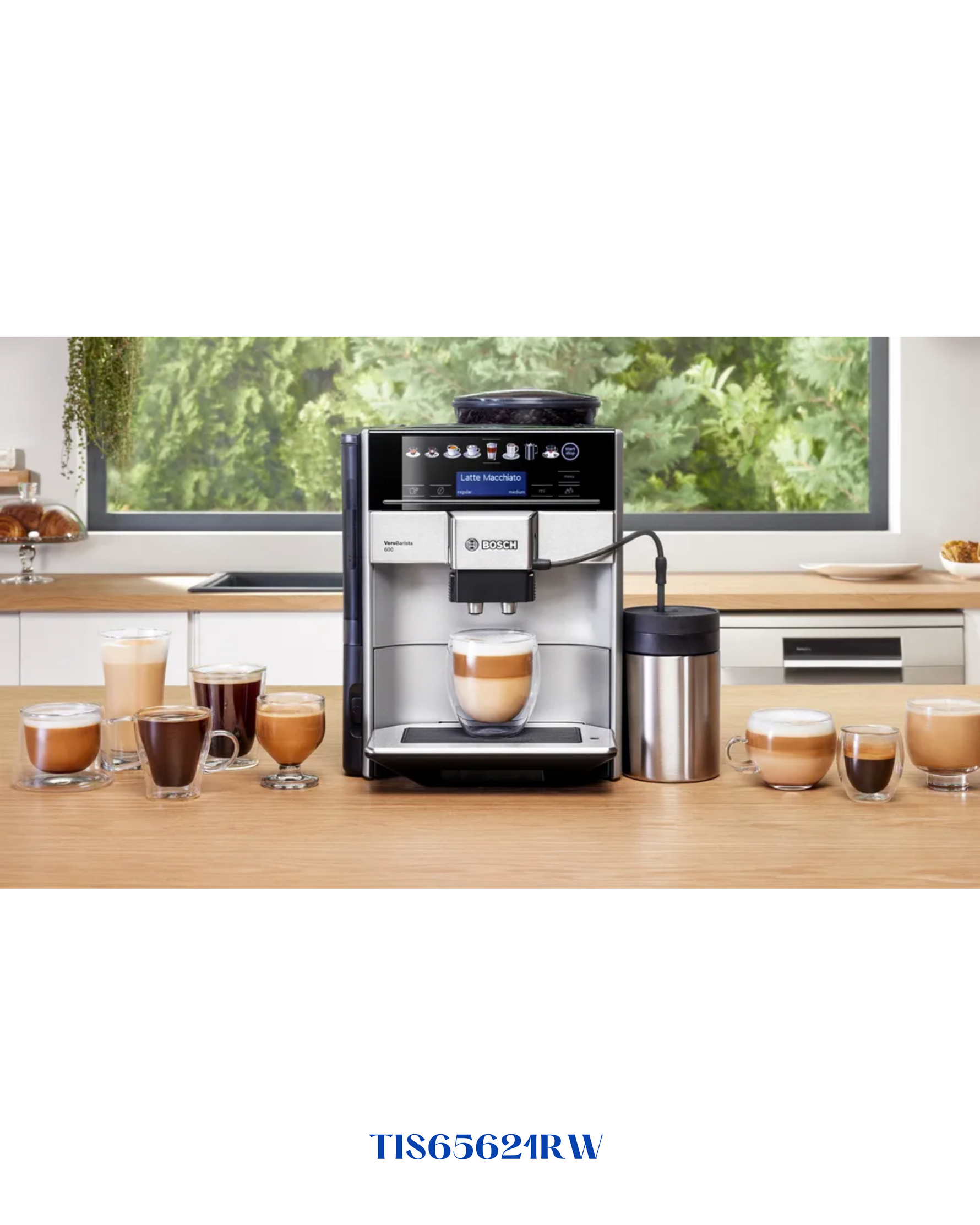 BOSCH  COFFEE MACHINE  19 BAR-12 BEVERAGE- ماكينة قهوة بوش