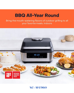 NUTRICOOK SMART AIR FRYER GRILL XL 1760W 8.5L