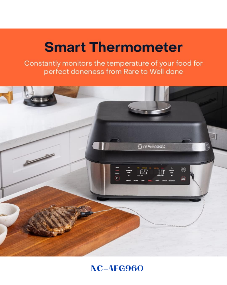 NUTRICOOK SMART AIR FRYER GRILL XL 1760W 8.5L