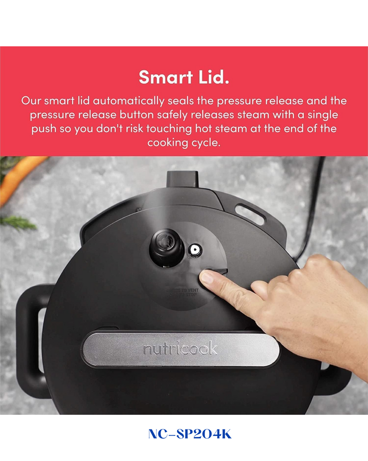 NUTRICOOK SMART POT  - STAINLESS STEEL 6L-1000W