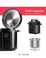 NUTRICOOK SMART POT  - STAINLESS STEEL 6L-1000W